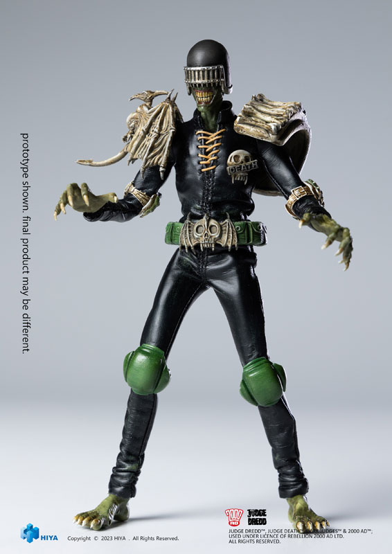 Judge Dredd 1/12 Action Figure Judge Death
