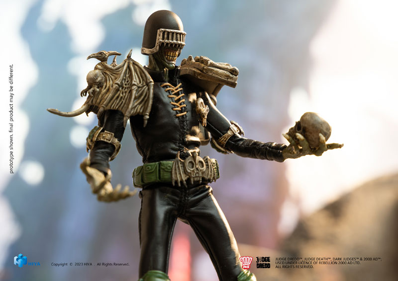 Judge Dredd 1/12 Action Figure Judge Death