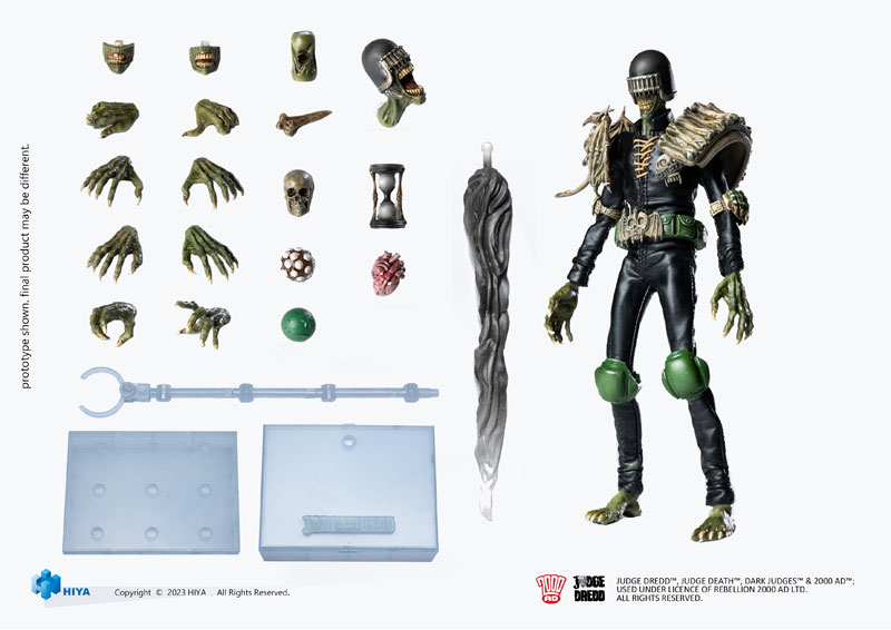 Judge Dredd 1/12 Action Figure Judge Death