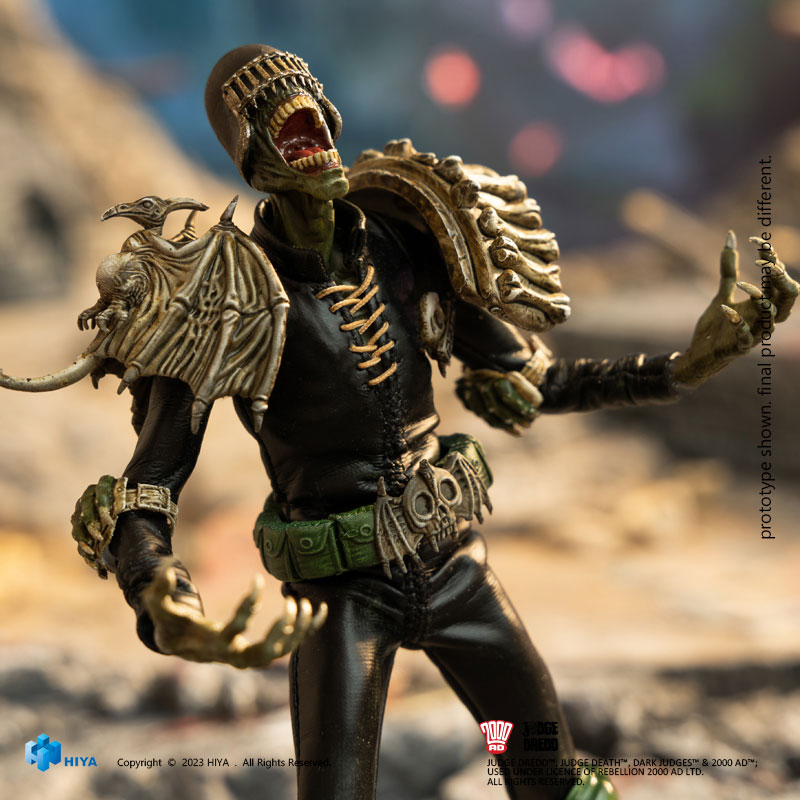 Judge Dredd 1/12 Action Figure Judge Death