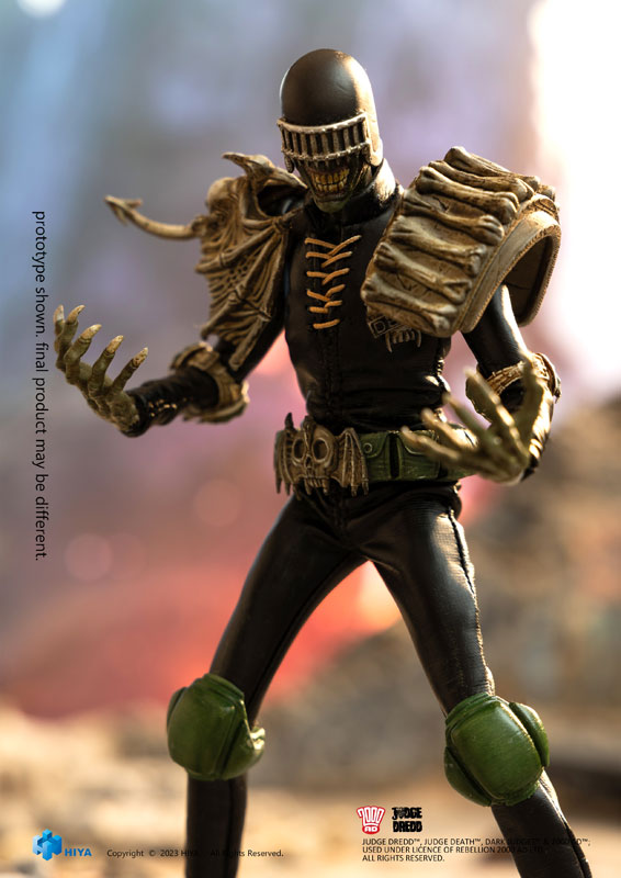 Judge Dredd 1/12 Action Figure Judge Death