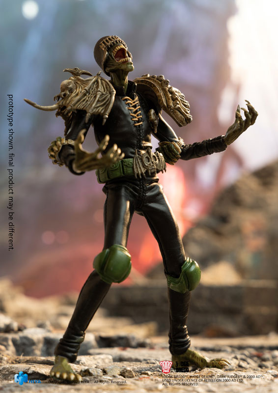 Judge Dredd 1/12 Action Figure Judge Death