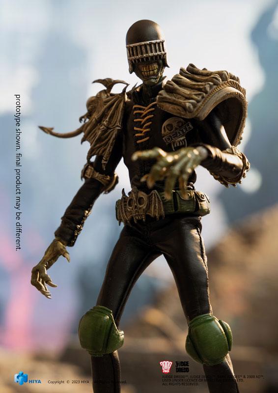 Judge Dredd 1/12 Action Figure Judge Death