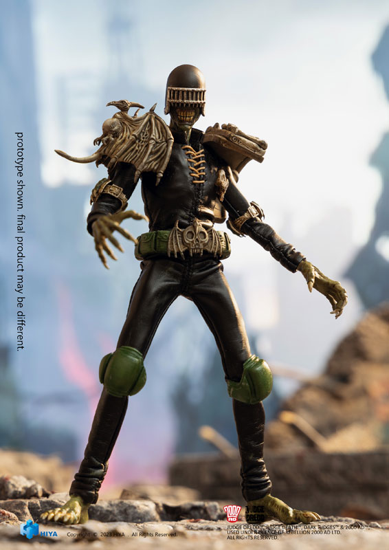 Judge Dredd 1/12 Action Figure Judge Death