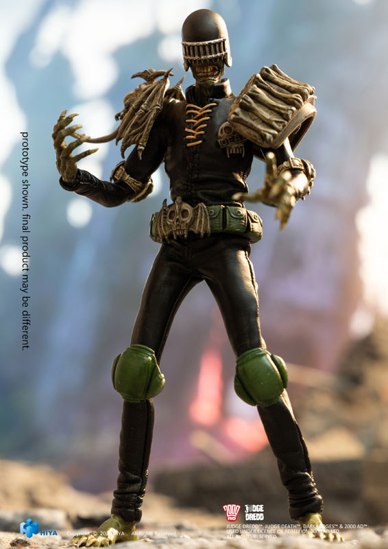 Judge Dredd 1/12 Action Figure Judge Death