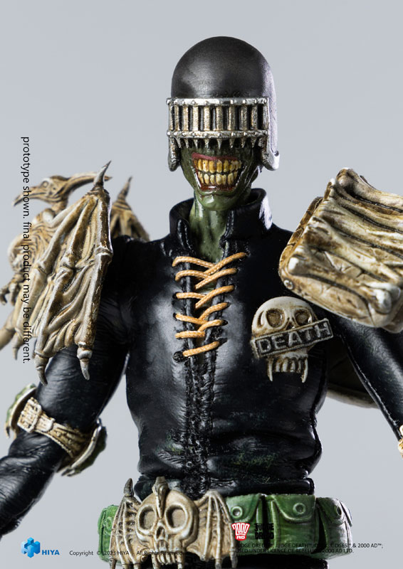Judge Dredd 1/12 Action Figure Judge Death