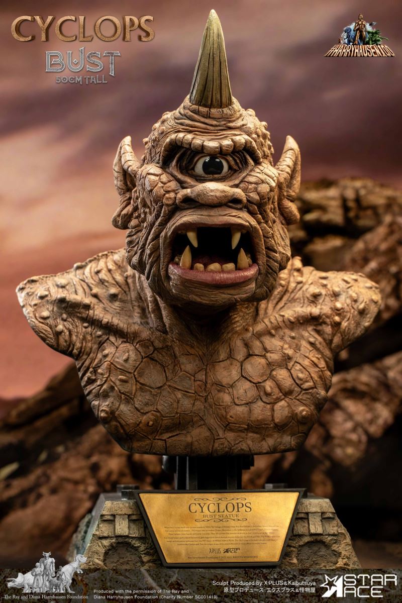 Ray Harryhausen 100th Anniversary - Monocle Bust