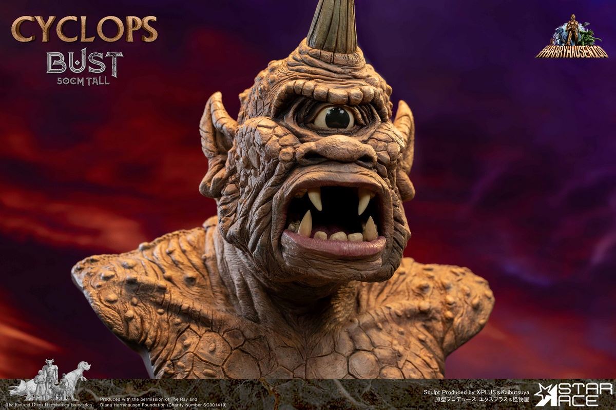 Ray Harryhausen 100th Anniversary - Monocle Bust