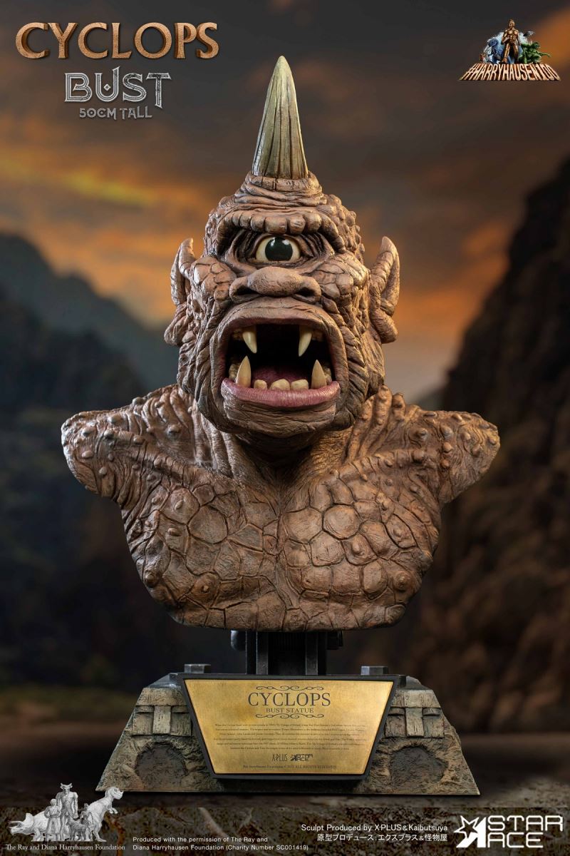 Ray Harryhausen 100th Anniversary - Monocle Bust