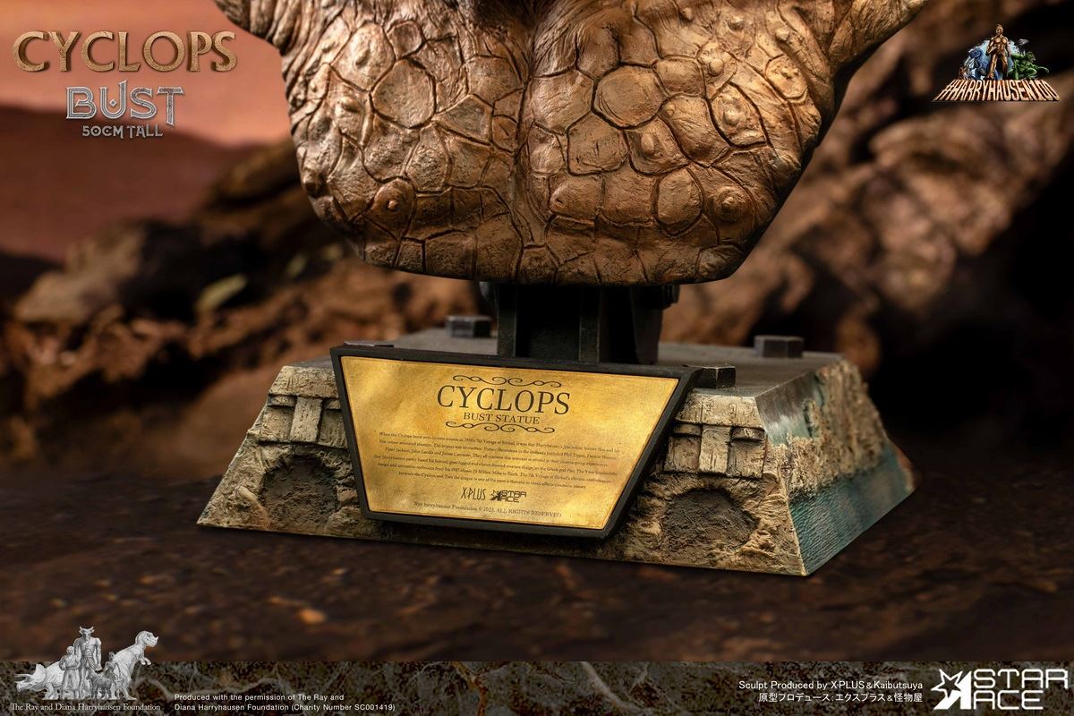 Ray Harryhausen 100th Anniversary - Monocle Bust