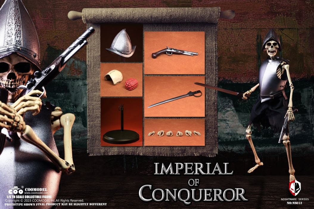DIECAST ALLOY NIGHTMARE SERIES - IMPERIAL CONQUERER 1/6