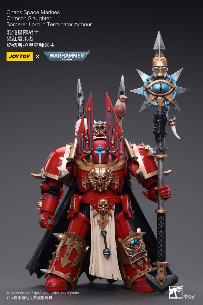 Terminator Armor Sorcerer Lord/Salamander Captain Adrax Agathon/Blood Angel Mephiston 1/18