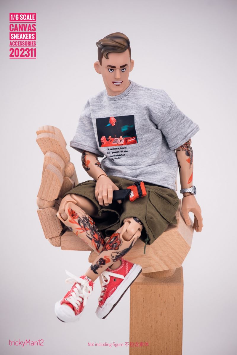 Canvas Melting Shoes 1/6