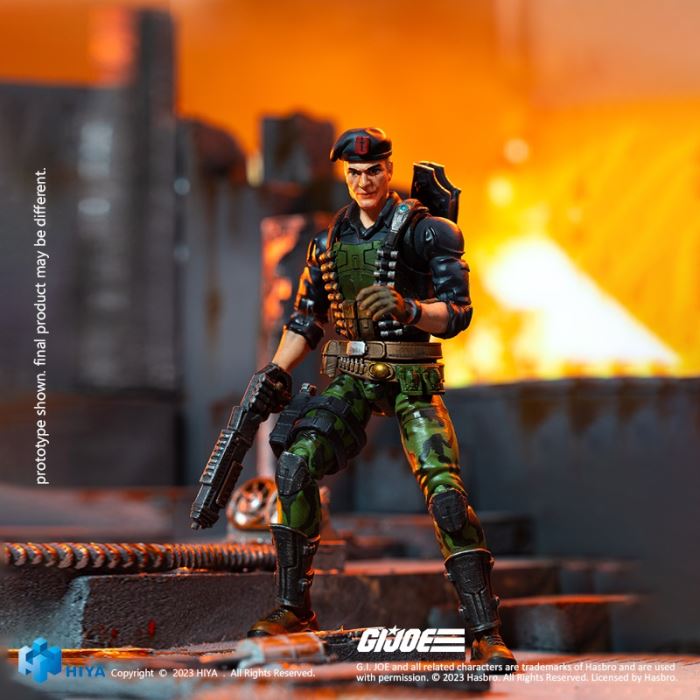 GIJoe Special Force Flint 1/18