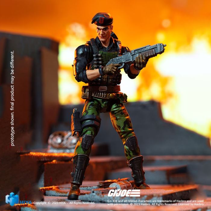 GIJoe Special Force Flint 1/18