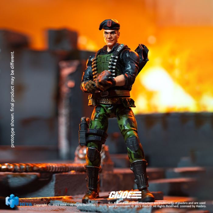 GIJoe Special Force Flint 1/18