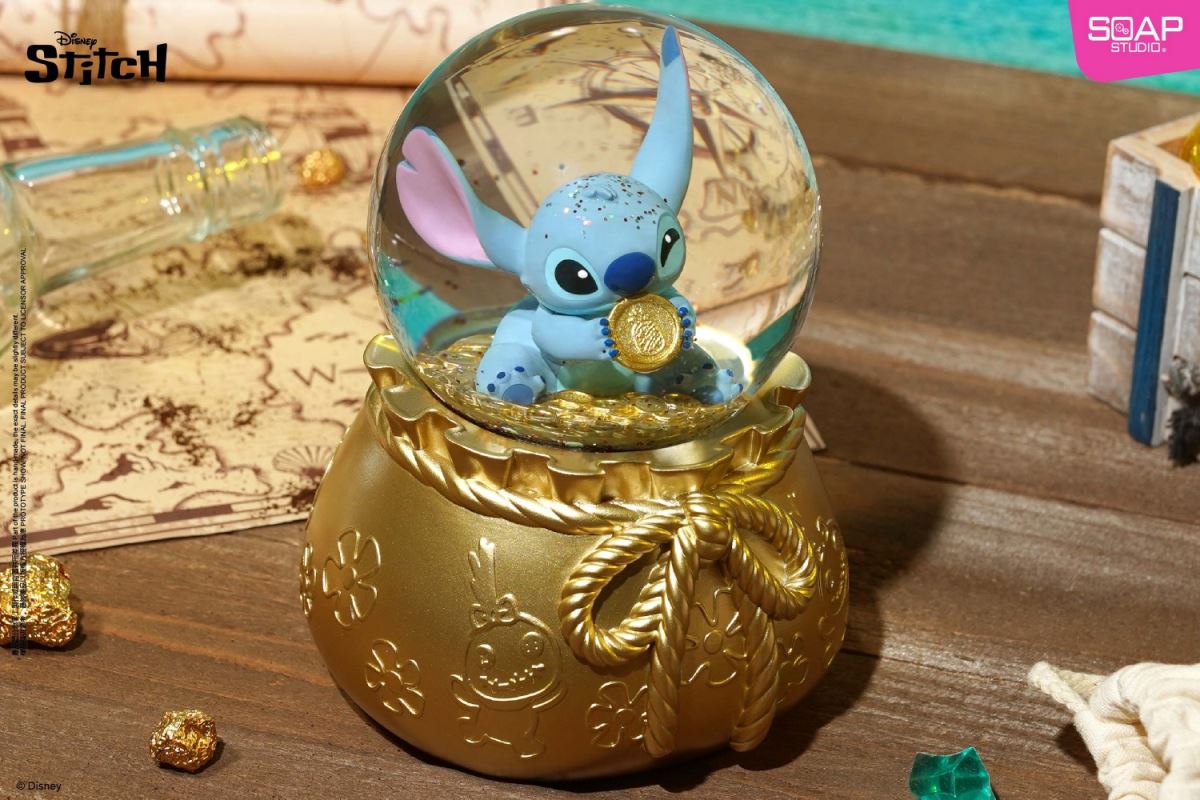 Disney Stitch Series - Gold Coin Treasure Hunt Party Crystal Ball
