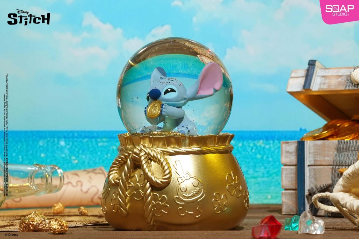 Disney Stitch Series - Gold Coin Treasure Hunt Party Crystal Ball