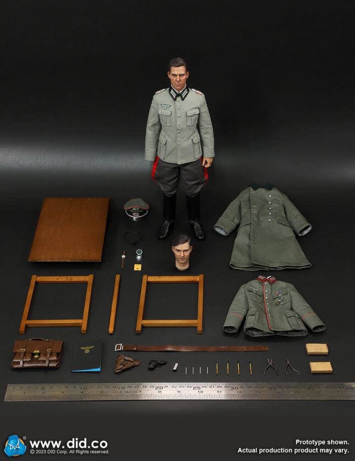 WWII German Oberst I.G. Claus Von Stauffenberg Operation Valkyrie