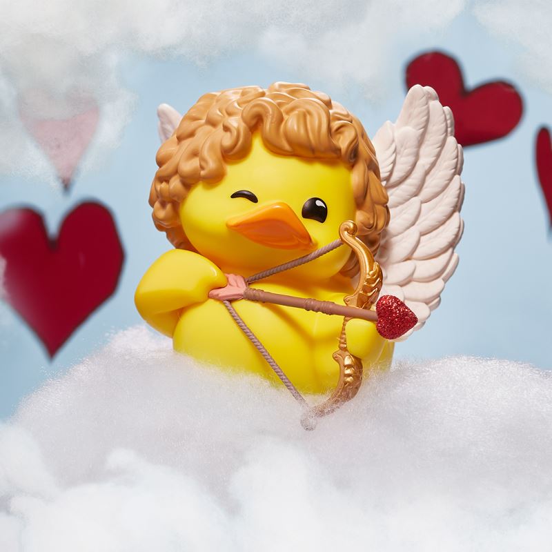 Cupid Cosplaying Duck Collectible