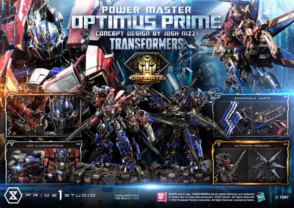 Transformers (Film) Power Master Optimus Prime (Design by Josh Nizzi) Ultimate