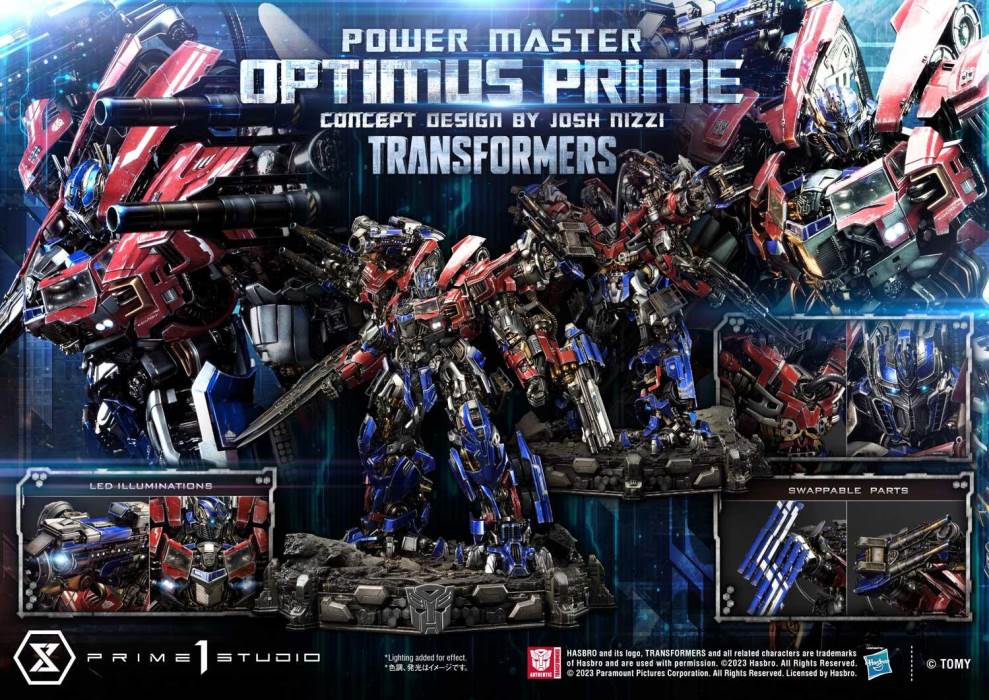 Transformers (Film) Power Master Optimus Prime (Design by Josh Nizzi)