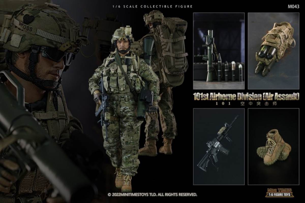 US Army 101st Air Assault Division 1/6