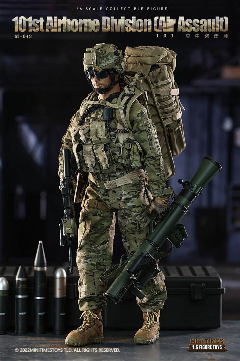 US Army 101st Air Assault Division 1/6