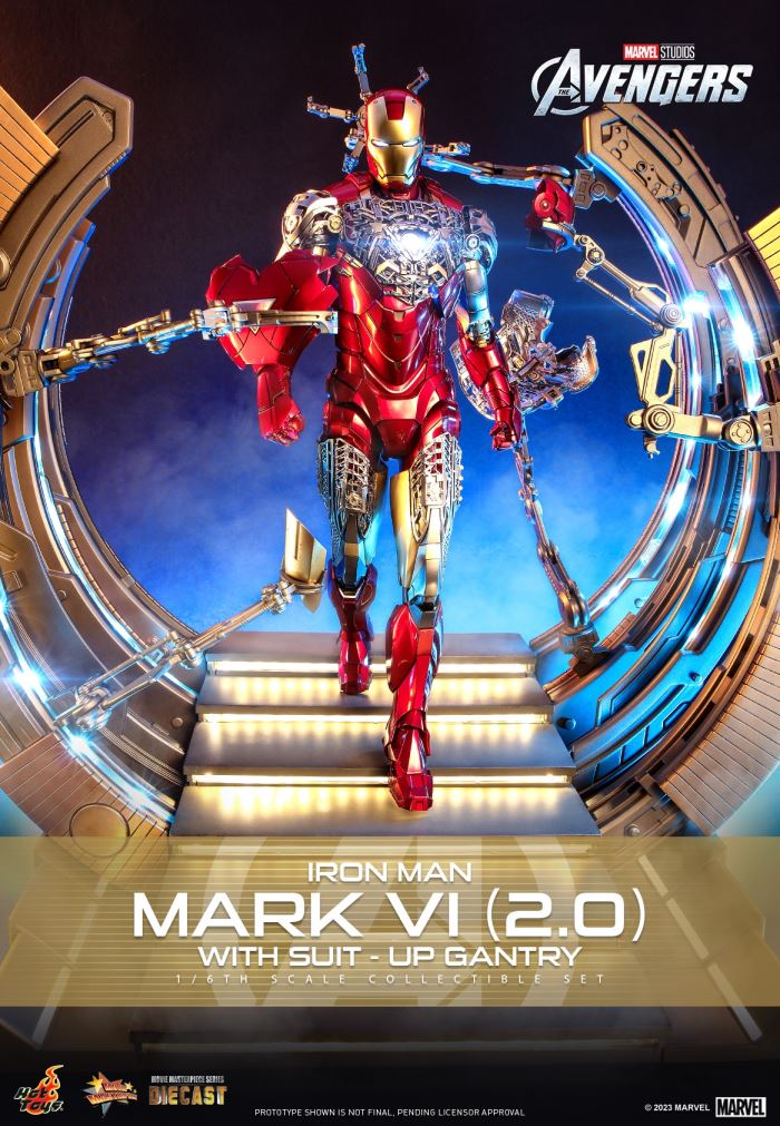 Avengers Iron Man MK6 Version 2.0 / Armor Dismantling Station 1/6