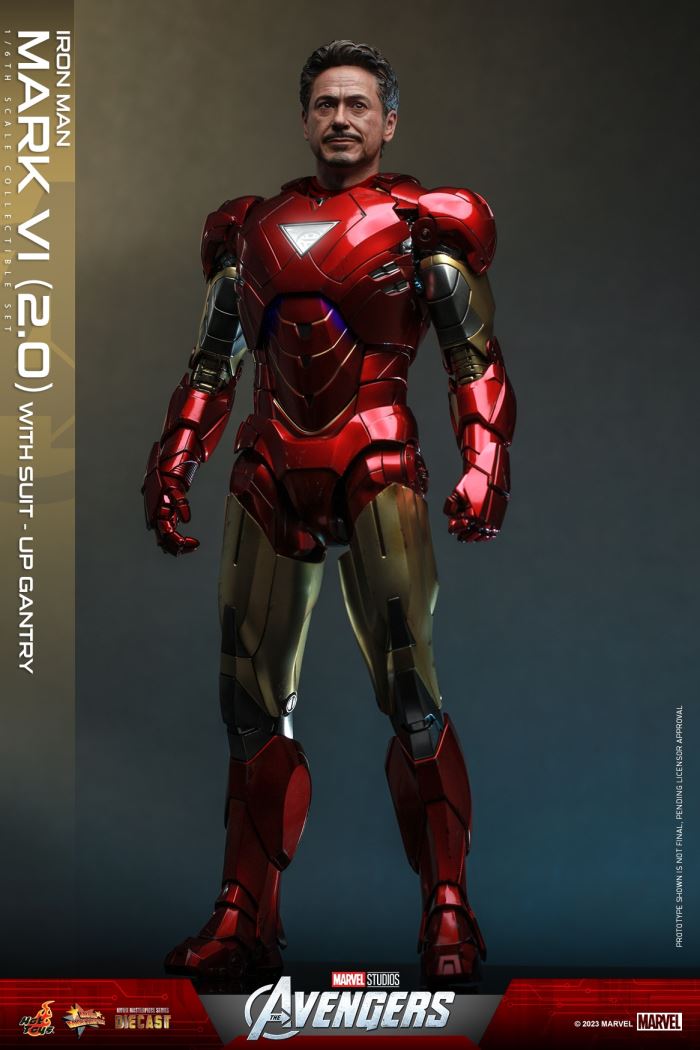 Avengers Iron Man MK6 Version 2.0 / Armor Dismantling Station 1/6