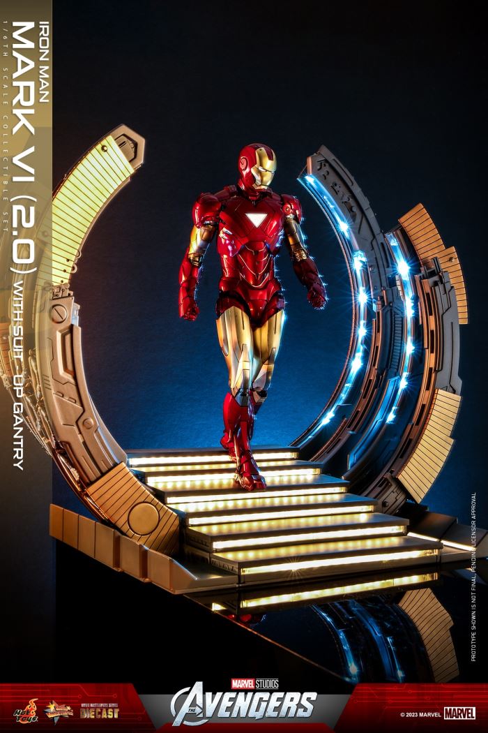 Avengers Iron Man MK6 Version 2.0 / Armor Dismantling Station 1/6