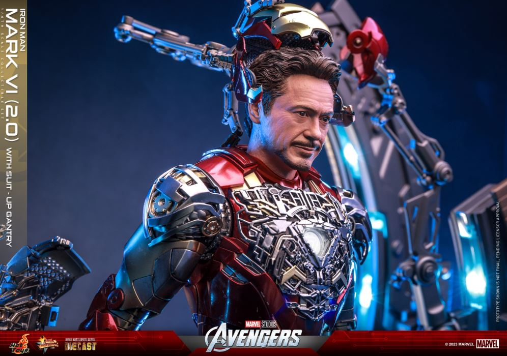 Avengers Iron Man MK6 Version 2.0 / Armor Dismantling Station 1/6