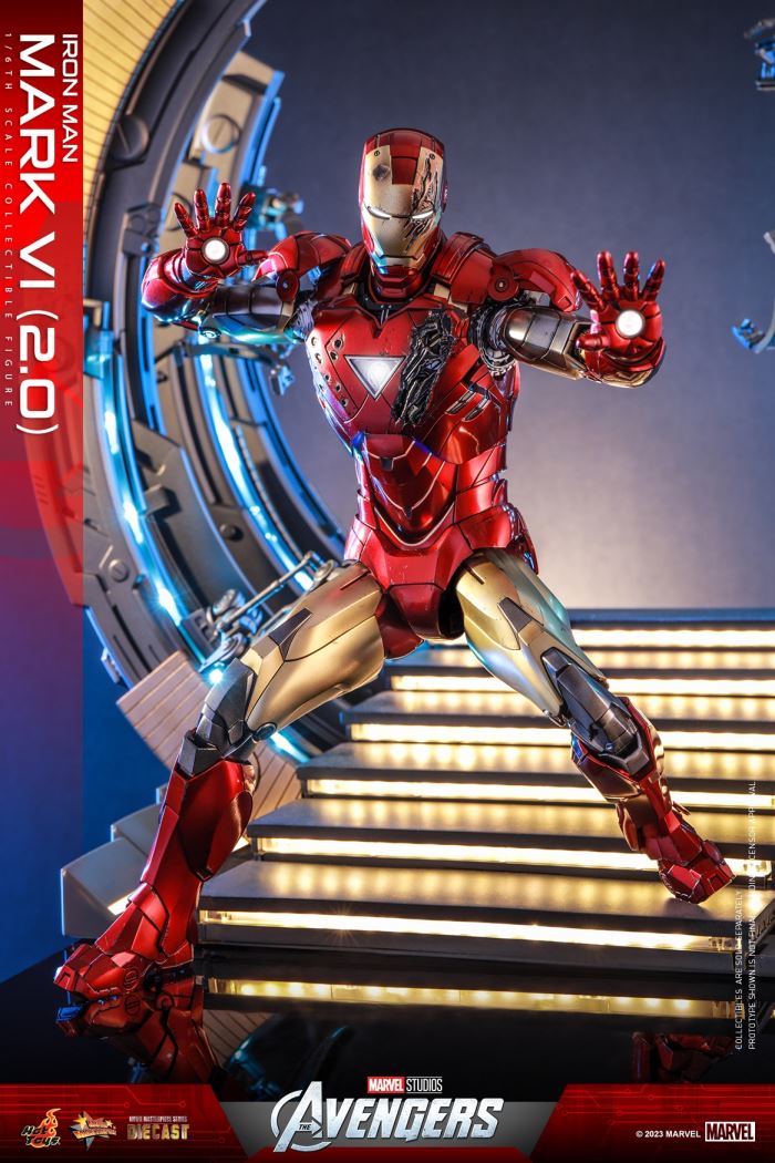 Avengers Iron Man MK6 Version 2.0 / Armor Dismantling Station 1/6