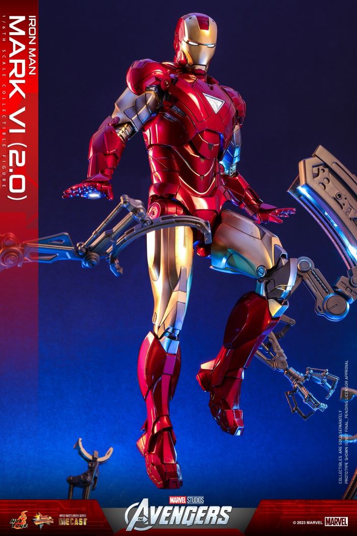 Avengers Iron Man MK6 Version 2.0 / Armor Dismantling Station 1/6
