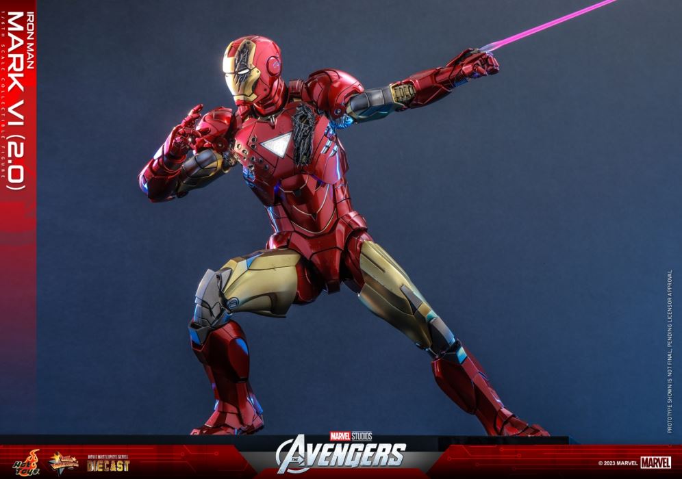 Avengers Iron Man MK6 Version 2.0 / Armor Dismantling Station 1/6