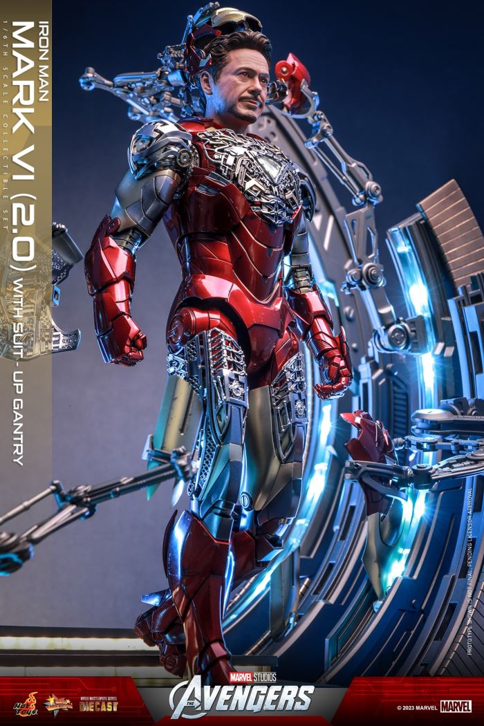 Avengers Iron Man MK6 Version 2.0 / Armor Dismantling Station 1/6