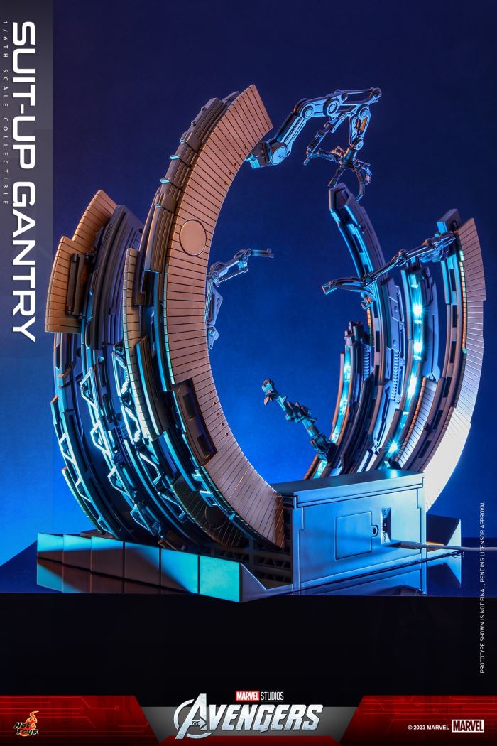 Avengers Iron Man MK6 Version 2.0 / Armor Dismantling Station 1/6