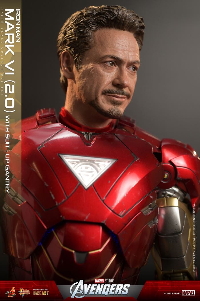Avengers Iron Man MK6 Version 2.0 / Armor Dismantling Station 1/6