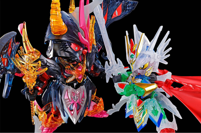 SDW HEROES Clear Color Set III Attack Gundam & Warlock Aegis Gundam