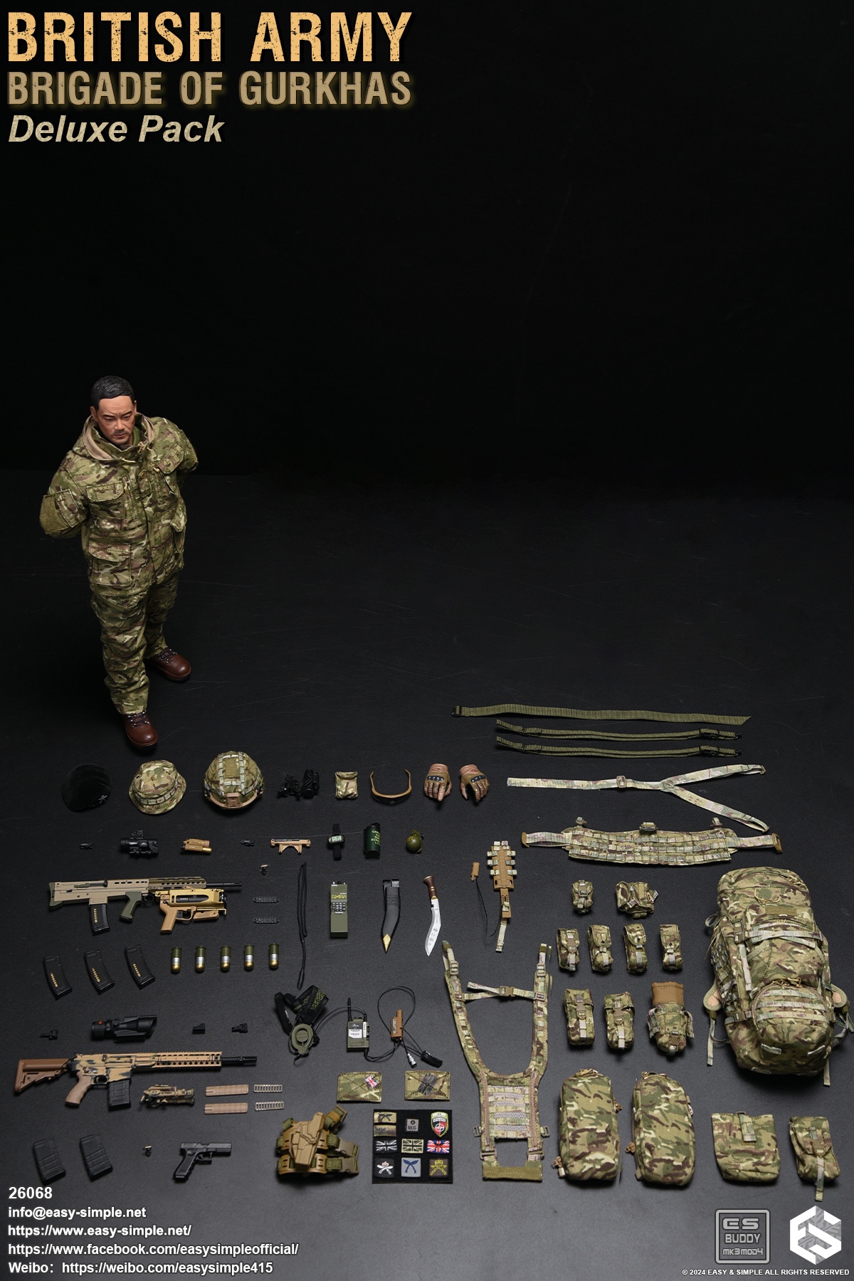 British Army Gurkha Brigade 1/6