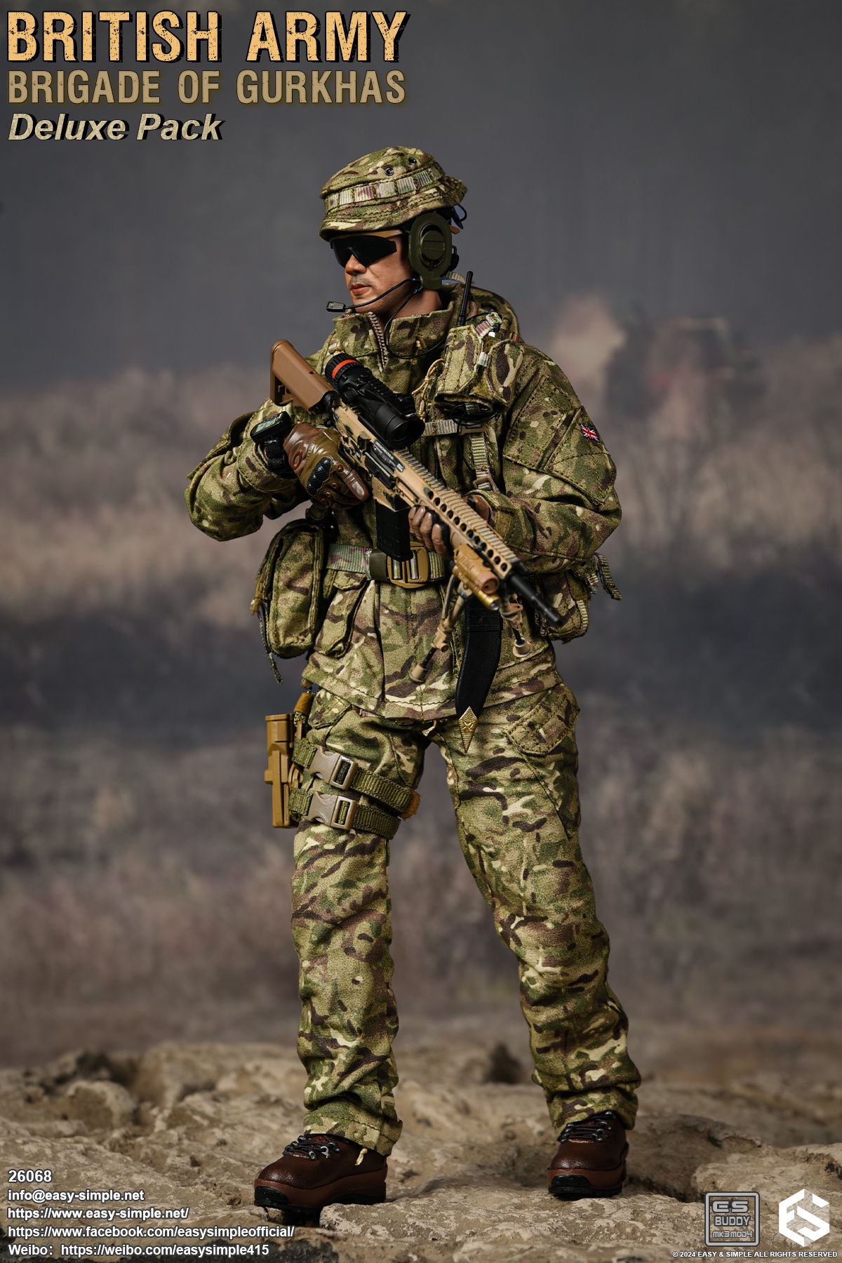British Army Gurkha Brigade 1/6