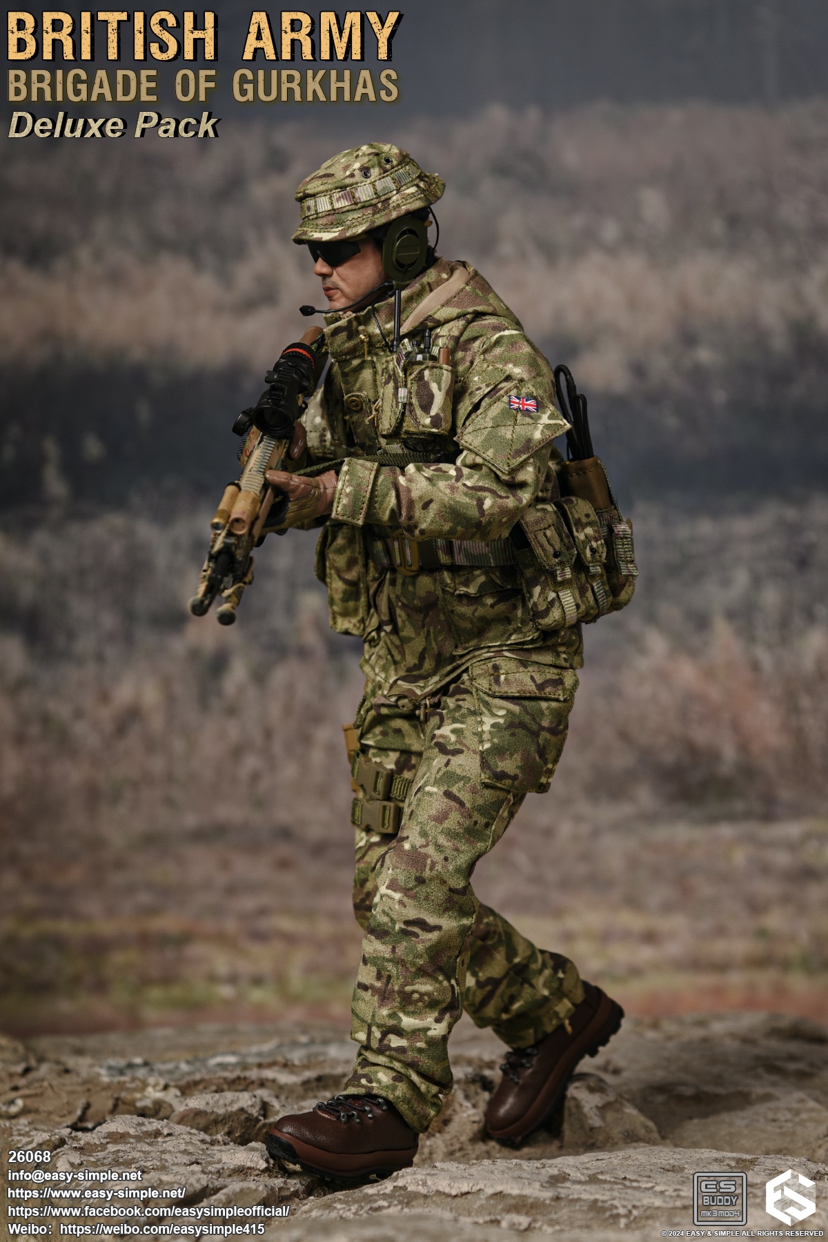 British Army Gurkha Brigade 1/6