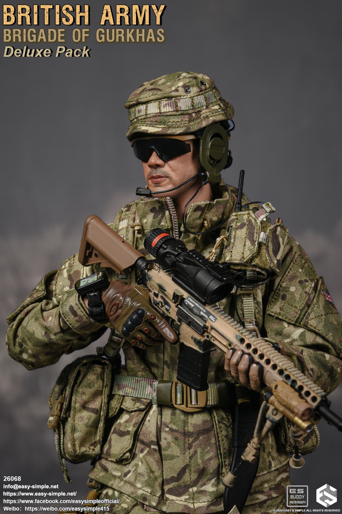 British Army Gurkha Brigade 1/6