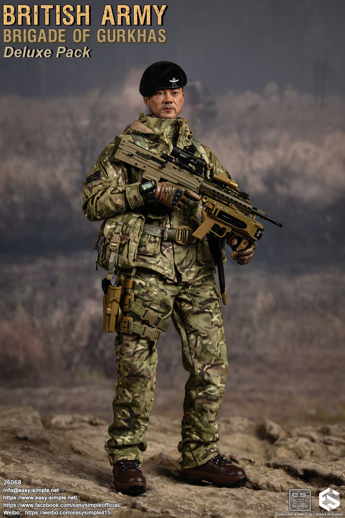 British Army Gurkha Brigade 1/6