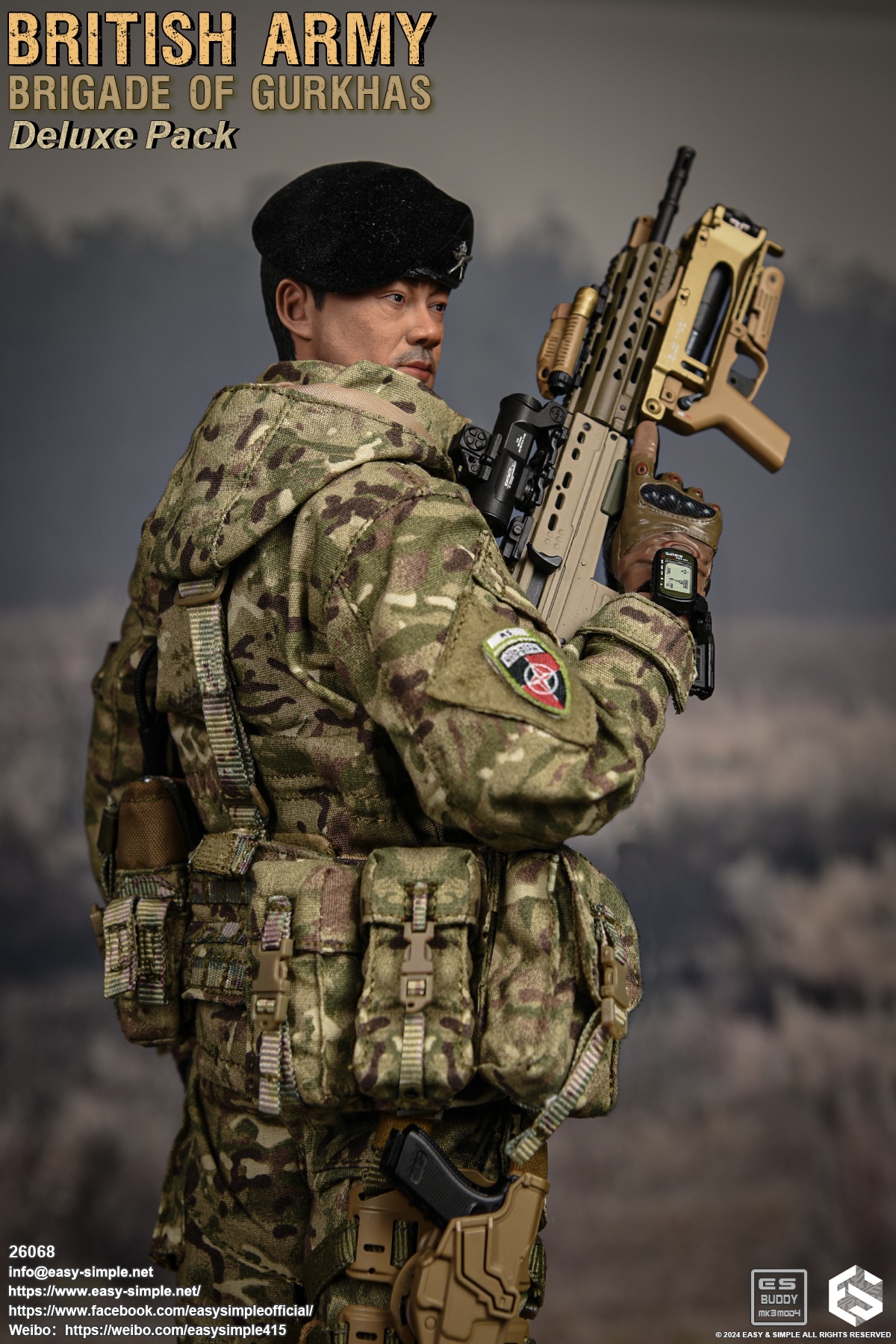 British Army Gurkha Brigade 1/6