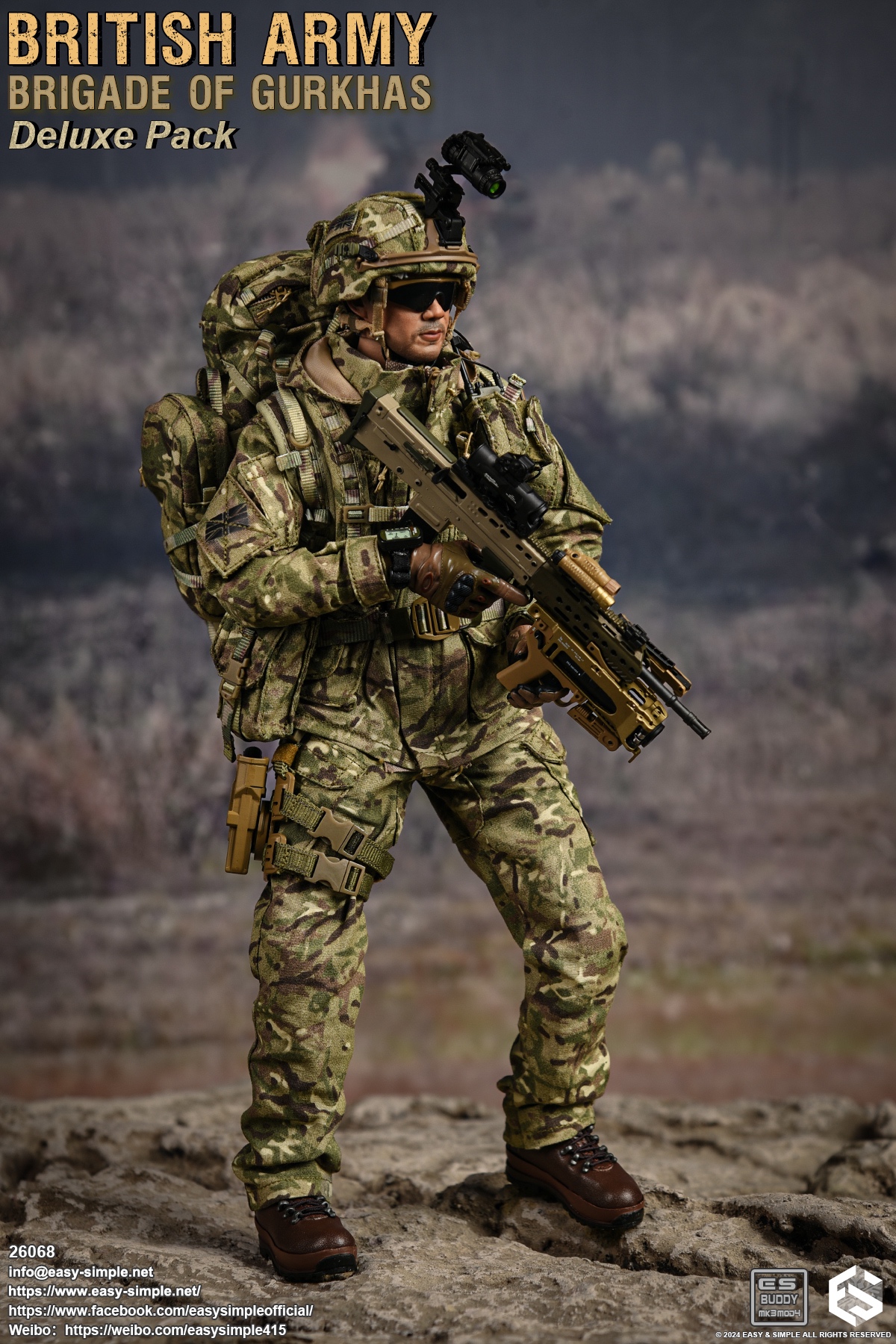 British Army Gurkha Brigade 1/6