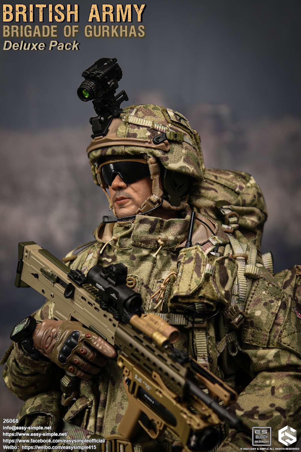 British Army Gurkha Brigade 1/6