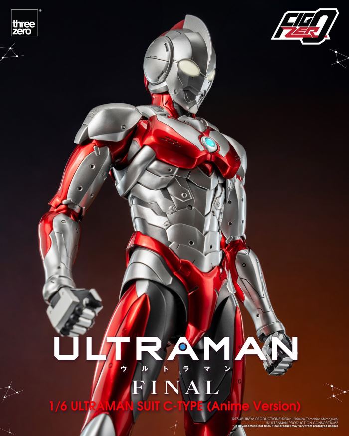 Fig Zero 1/6 ULTRAMAN SUIT C-TYPE (Anime Version)