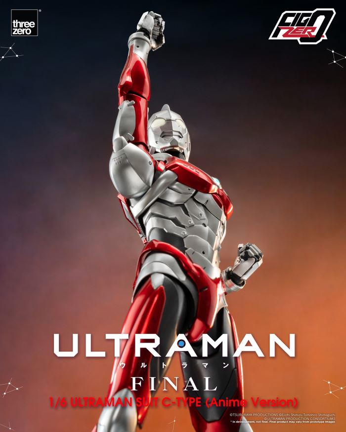 Fig Zero 1/6 ULTRAMAN SUIT C-TYPE (Anime Version)