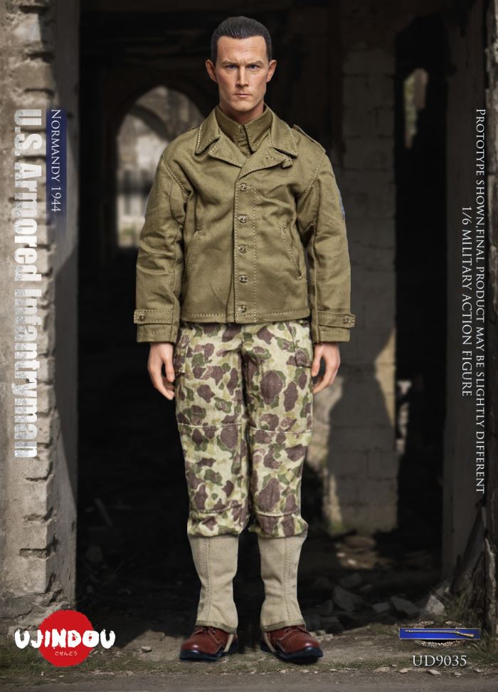 WWII U.S. Armored Infantryman,Normandy 1944 1/6